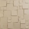 Ekena Millwork 19 5/8in. W x 19 5/8in. H Modern Square EnduraWall Decorative 3D Wall Panel Covers 2.67 Sq. Ft. WP20X20MSGBE - alternate 1